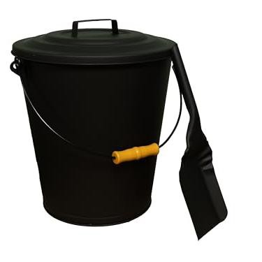 Comfort Glow 6-Gallon Ash Bucket with Shovel, 2-Year Warranty