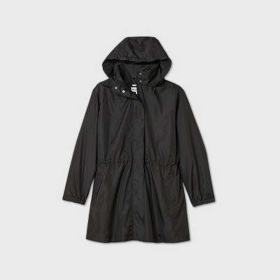 womens plus rain coats