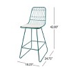 Coolbibila-Set Of 2 Barstool, Bar Chair High For Outdoor, Bar Chair Stool With Water-Resistant Cushions, Bar Chair With Back - 4 of 4