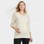 Long Sleeve Henley Maternity And Beyond Shirt - Isabel Maternity by Ingrid & Isabel™