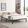 Twin Size Bed Frame In Black - Hodedah : Target