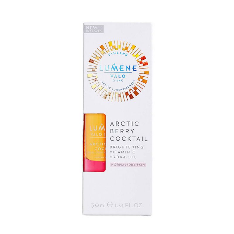 Lumene Valo Arctic Berry Cocktail - Facial Serum with Vitamin C - 1.0 fl oz, 4 of 8
