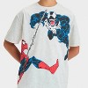 Boys' Spider-Man Wrap Short Sleeve Graphic T-Shirt - Oatmeal Beige - 2 of 4