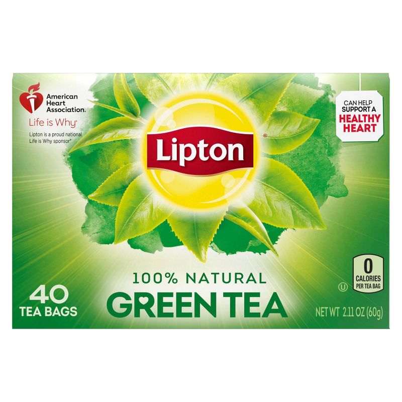 Lipton Green Natural Tea Bags - 40ct, 3 of 8