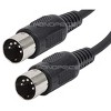 Monoprice MIDI Cable - 20 Feet - Black | With Keyed 5-pin DIN Connector, Molded Connector Shells - image 2 of 2
