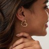 Gold Huggie Earrings for Women-14k Real Gold Plated Hoop Earrings Hypoallergenic Lightweight Hoops Gifts - 4 of 4