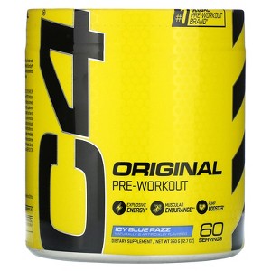 C4 / Cellucor C4 Original, Pre-Workout, Icy Blue Razz, 12.7 oz (360 g) - 1 of 2