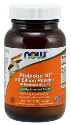 Probiotic-10 50 Billion by Now Foods  -  2 oz Powder