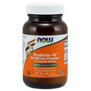 Probiotic-10 50 Billion by Now Foods  -  2 oz Powder - 1 of 2