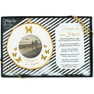 Pavilion Gift Company - Forever in our Hearts - 4" Photo Frame Ornament  - Tree Ornaments - 1 of 4