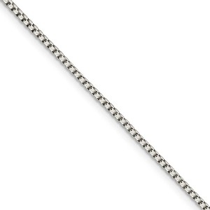 Black Bow Jewelry 1.75mm Sterling Silver Solid Round Box Chain Necklace - 1 of 4