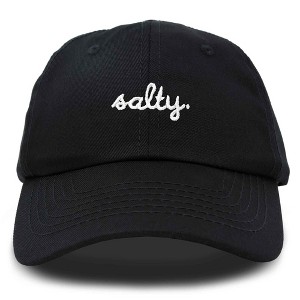 Dalix Salty Embroidered Cotton Beach Baseball Cap Adjustable Dad Hat Womens - 1 of 4