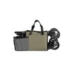 Folding Four-Wheel Wagon, Folding Four-Wheel Wagon W/All-Terrain Wheels, Heavy-Duty Garden Cart With Adjustable Handle, Outdoor Multi-Purpose Wagon - 2 of 4