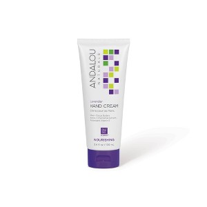 Andalou Naturals Lavender Shea Butter and Cocoa Butter Hand Cream - 3.4 oz - 1 of 4
