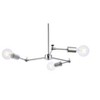 Elegant Lighting Furlong 3 lights chrome pendant - 3 of 4
