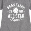 Girls' - Peanuts - Franklins All Star Squad Graphic Short Sleeve Fleece Dress - 2 of 4