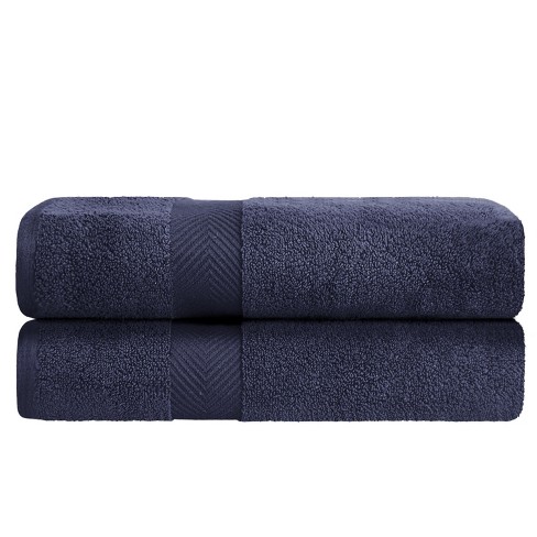 34 x 68 Oversized Zero-Twist Cotton Bath Sheets