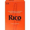 Rico Contra-Alto/Contrabass Clarinet Reeds, Box of 10 Strength 2.5 - 2 of 3