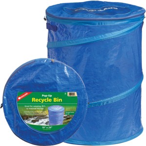 Coghlan's Pop-Up Camp Trash Can/Recycle Bin, Portable Collapsible Camping Basket - 1 of 2
