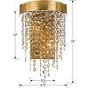 Crystorama Lighting Winham 2 - Light Sconce in  Antique Gold - 2 of 3