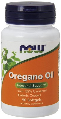 Oregano Oil Enterically Coated by Now Foods  -  90 Softgel