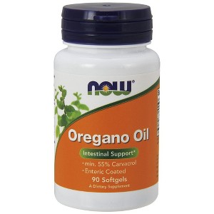 Oregano Oil Enterically Coated by Now Foods  -  90 Softgel - 1 of 2