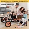 Yukimo 21"H Constructible Kit Kids Balance Bike No Pedals Toys for 1 to 4 Year Old Engineering Building Kit Kids Sit/Stand Scooter Most Popular S-Kit - 3 of 4