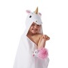 Kate Aurora Montauk Accents Complete 5 Piece Juvi Unicorns Themed Fabric Shower Curtain Bathroom Set - 3 of 4