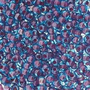 John Bead Czech Glass Seed Beads 6/0 (24g) Purpleline Crystal - 1 of 1