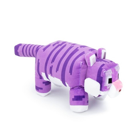 Purple tiger stuffed store animal