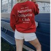 Women's Saturday Tailgating Club Sweatshirt - CHARLIE SOUTHERN - 4 of 4