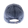 Alilang Washed Denim Baseball Cap with Adjustable Strap and Relaxed Fit - 4 of 4