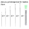 Kitcheniva Large Eye Sewing Needles with Storage Tube 25 Pcs - 2 of 4