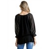 Women's Mesh Puff Sleeve Top - umgee - 3 of 4