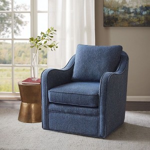 NicBex Accent Chair Modern Swivel Chair Upholstered Sofa Chair Lounge Chair Comfy Chair for Reading Room, Living Room - 1 of 4