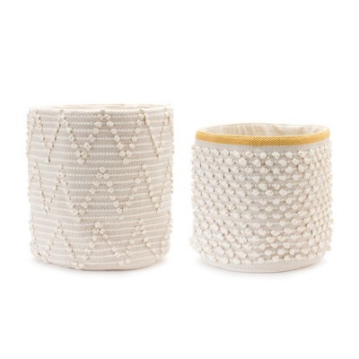 Melrose Woven Cotton Basket (Set of 2)