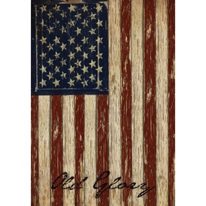 Briarwood Lane Everyday House Flag 40x28 For Outdoor Old Glory Patriotic Primitive House Flag - 1 of 3