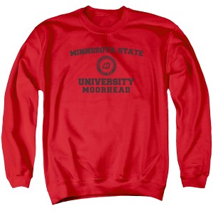 Minnesota State University Moorhead Official Circle Logo Adult Crewneck Sweatshirt - 1 of 4