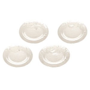 C&F Home Clear Coastal Dinner Plate, Set of 4 - 1 of 2