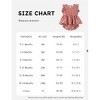 PATPAT Mommy and Me Matching Outfits All Over Dots Pink Cross Wrap V Neck Ruffle Flutter-sleeve Dress - 4 of 4