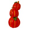 Northlight 18" Orange Jack-O'-Lantern Pumpkin Halloween Decoration - 3 of 4
