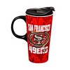 San Francisco 49ers, Travel Latte, Justin Patten Logo - 3 of 4