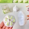 HTUTWOO 2-pcs Kawaii Lovely Garlic Rubber Eraser Lovely Garlic Shaped Funny Creative Eraser Funny Desk Decor Student Stationery & Back to School - 3 of 4
