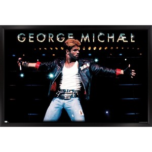 Trends International George Michael - Faith Framed Wall Poster Prints - 1 of 4