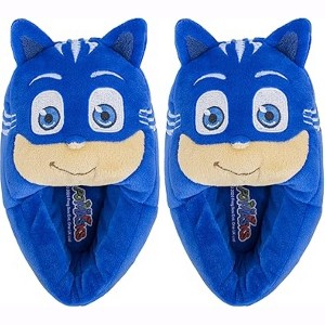 PJ Masks Kids' Catboy and Gekko Full Body Slip On Slippers - 1 of 4