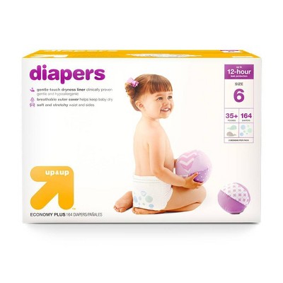 diapers size 7 target