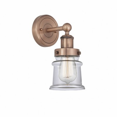 Canton - 1 Light Wall Sconce In Industrial Style-11 Inches Tall and 5.25 Inches Wide
