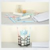 Unique Bargains 304 Stainless Steel Bathroom Toothbrush Toothpaste 3 Slots Holder 1 Pc - image 3 of 4