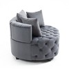 Furniture Classical Barrel Accent Chair, Modern Leisure Chair for Living Room, Bedroom, or Office - 4 of 4