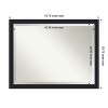 Amanti Art Dalat Beveled Framed Bathroom Vanity Wall Mirror - 3 of 4